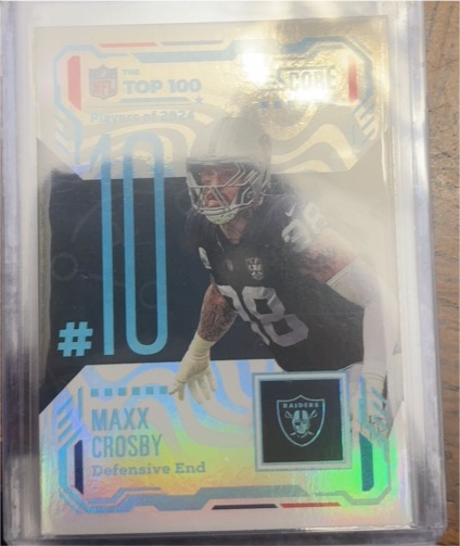 2025 Panini Score Top 100 #10 Maxx Crosby — front