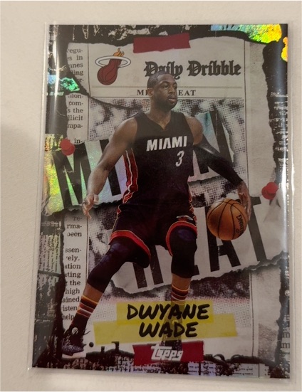 2025-26 Topps #DD-29 Dwyane Wade The Daily Dribble — front