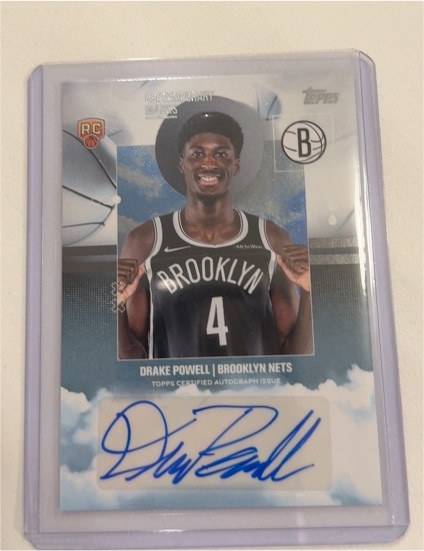 2025-26 Topps Contemporary Marks #CM-DP Drake Powell — front