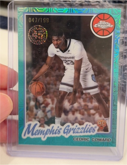 2025-26 Topps Chrome #TC-CO Cedric Coward — front