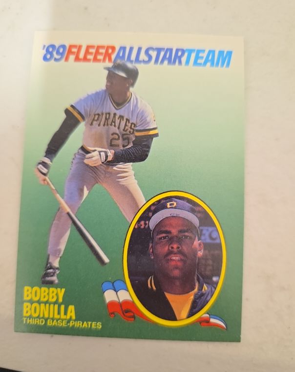 1989 Fleer All Star Team #1 Bobby Bonilla — front