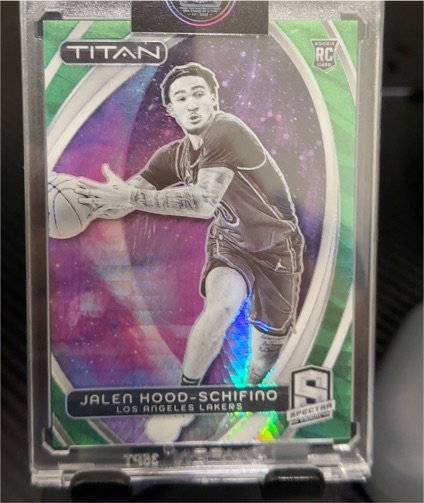 2023-24 Panini Spectra Titan #3 Jalen Hood-Schifino — front
