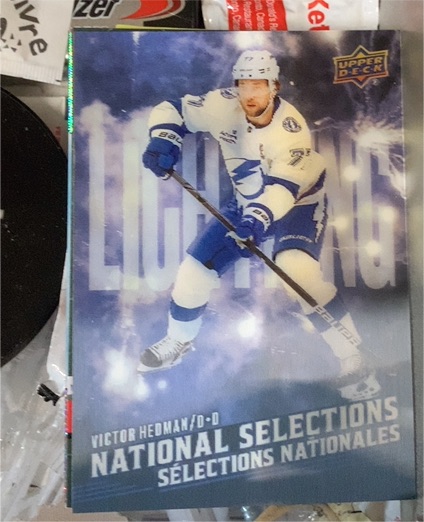 2025-26 Upper Deck Tim Hortons National Selections #NS-7 Victor Hedman — front