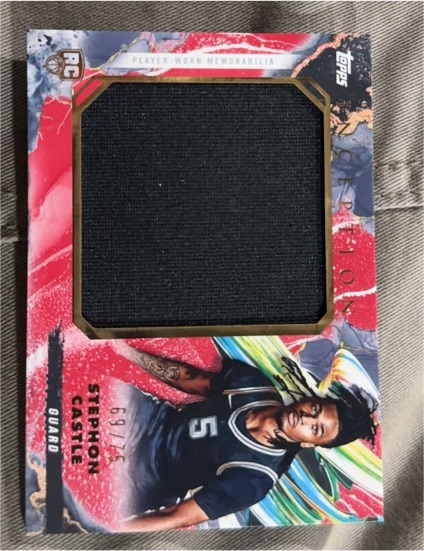 2024-25 Topps Inception #RJR-SC Stephon Castle — front