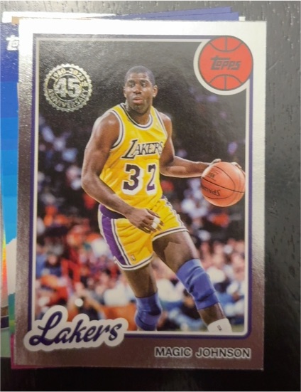 2025-26 Topps 1980-81 45th Anniversary #80BK-3 Magic Johnson — front