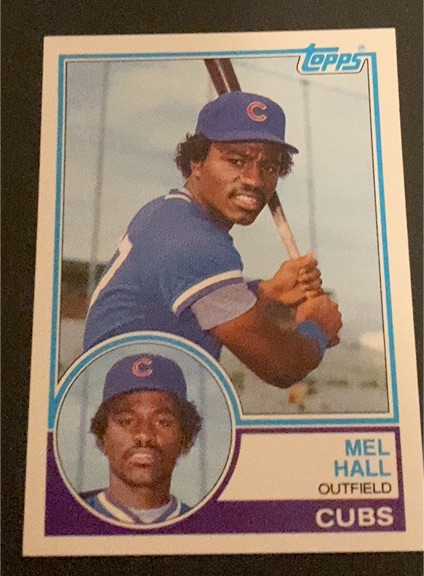 1983 Topps Traded #39T Mel Hall — front