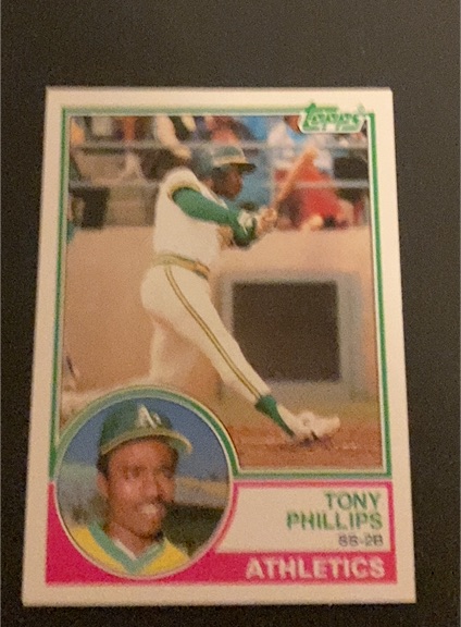 1983 Topps Traded #87T Tony Phillips — front