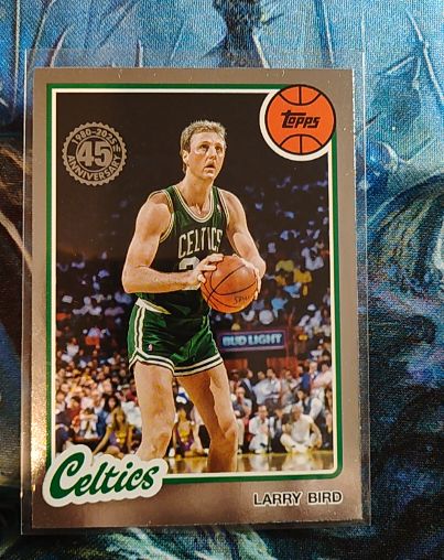 2025-26 Topps Basketball 45th Anniversary #80BK-1 Larry Bird — front