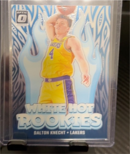 2024-25 Panini Donruss Optic #9 Dalton Knecht White Hot Rookies — front