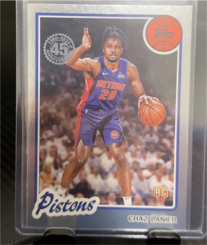 2025-26 Topps #80BK-80 Chaz Lanier — front