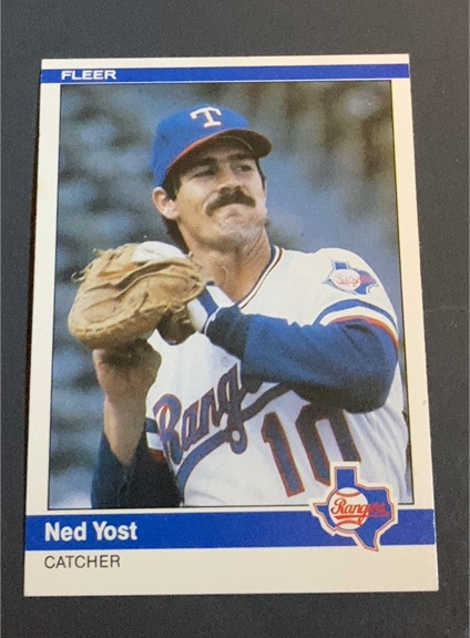 1984 Fleer Update #U-130 Ned Yost — front