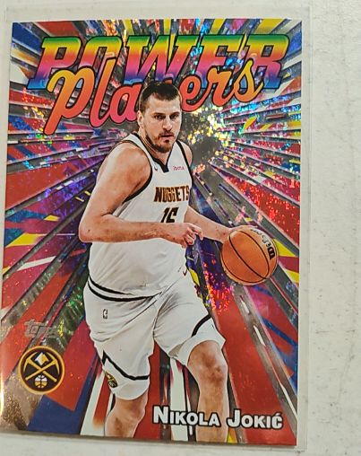 2025-26 Topps #PP-12 Nikola Jokić Power Players — front