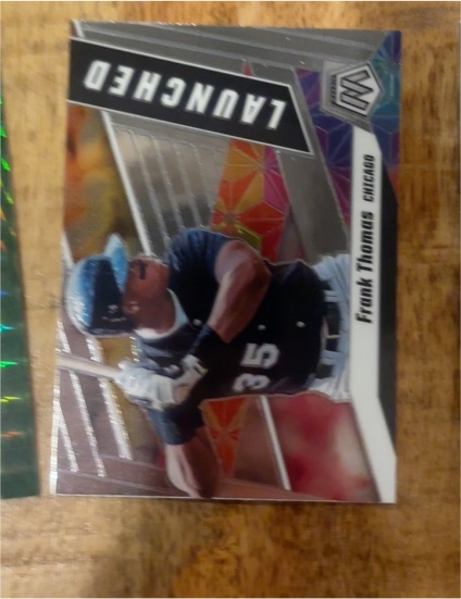 2021 Panini Mosaic Launched #L6 Frank Thomas — front