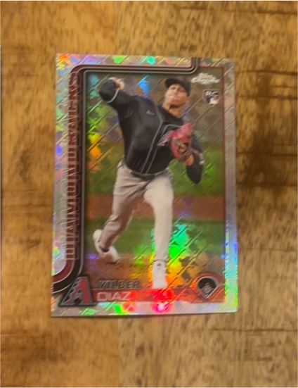 2025 Topps Series 1 #104 Yilber Diaz — front