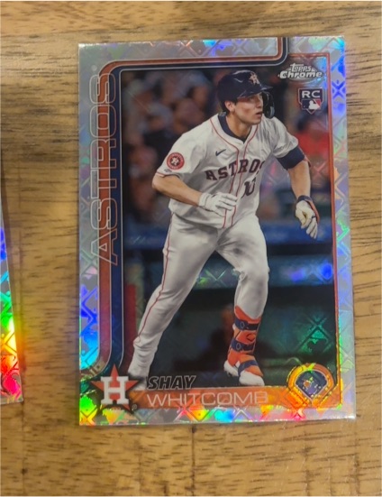 2025 Topps Chrome #251 Shay Whitcomb — front