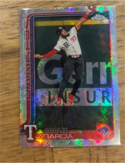 2025 Topps Chrome #293 Adolis Garcia — front