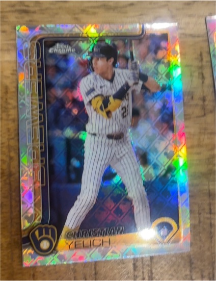 2025 Topps Chrome #89 Christian Yelich — front
