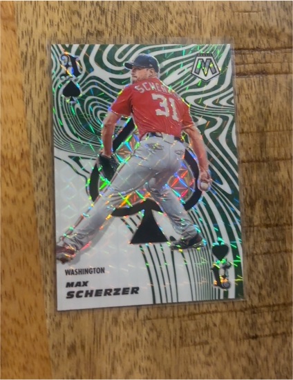 2021 Panini Mosaic Aces #ACE9 Max Scherzer — front