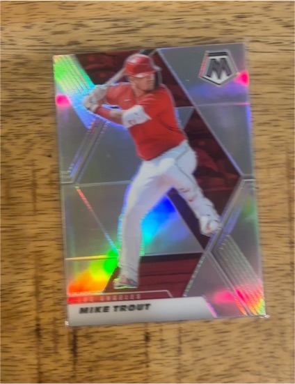 2021 Panini Mosaic #103 Mike Trout — front