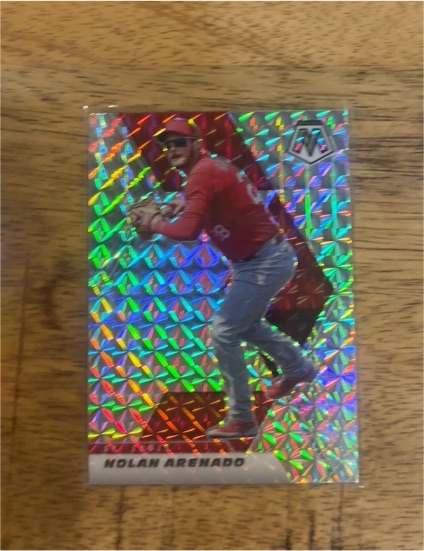 2021 Panini Mosaic #34 Nolan Arenado — front