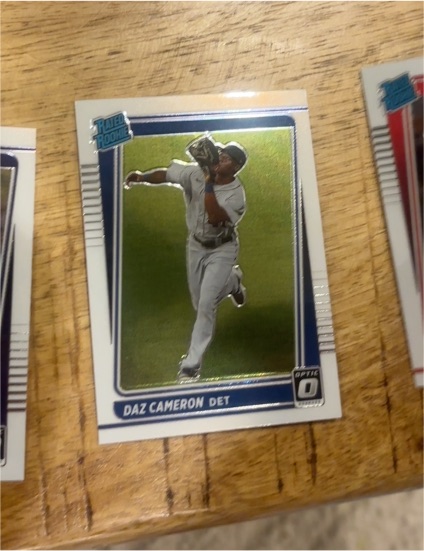 2021 Donruss Optic #85 Daz Cameron — front