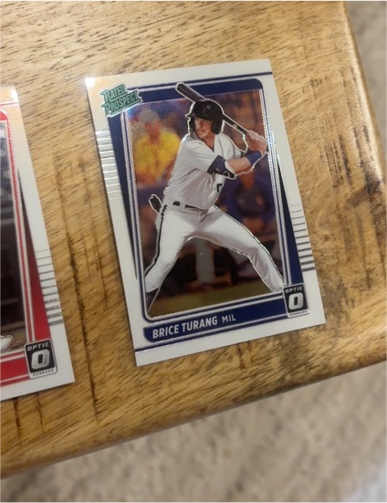 2021 Donruss Optic #RP2 Brice Turang — front