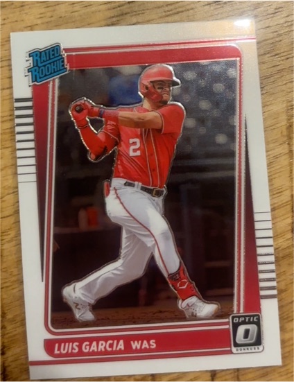 2021 Donruss Optic #45 Luis Garcia — front