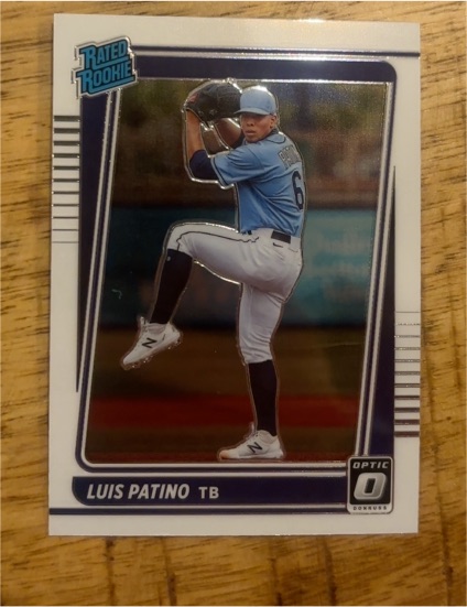 2021 Donruss Optic #55 Luis Patino — front