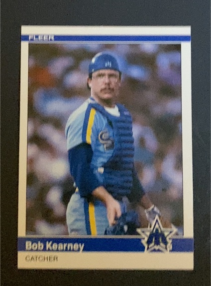 1984 Fleer Update #U-60 Bob Kearney — front
