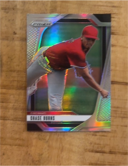 2025 Panini Prizm #86 Chase Burns — front