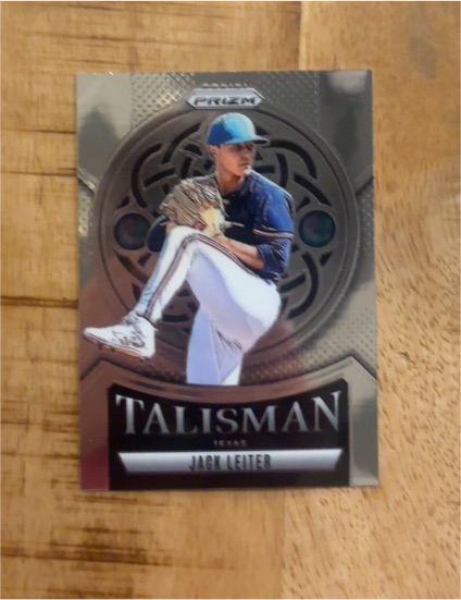2025 Panini Prizm #12 Jack Leiter — front