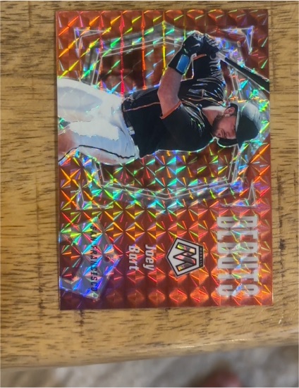 2021 Panini Mosaic #PD3 Joey Bart Debuts Mosaic — front