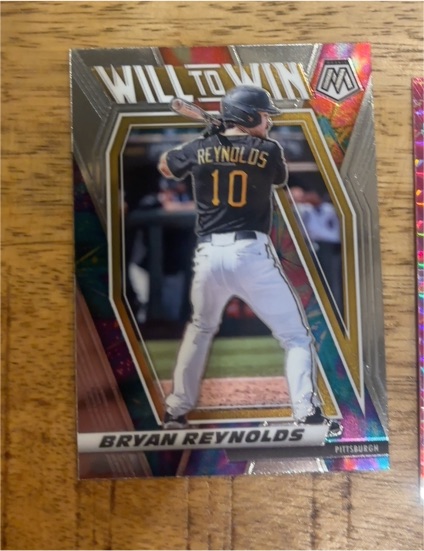 2021 Panini Mosaic Will to Win #WTW6 Bryan Reynolds — front