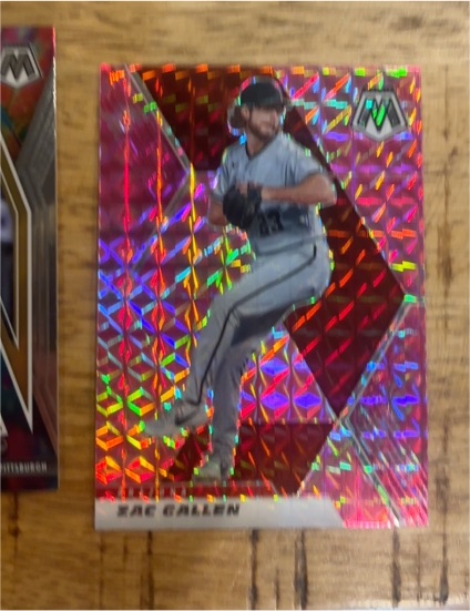 2021 Panini Mosaic #18 Zac Gallen — front