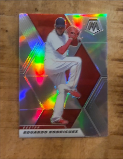 2021 Panini Mosaic #186 Eduardo Rodriguez — front