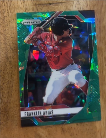 2025 Panini Prizm #10 Franklin Arias — front