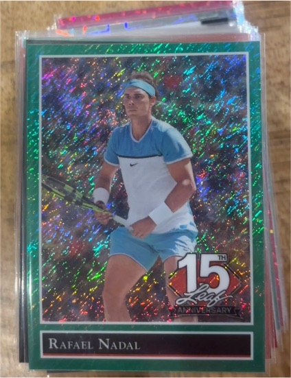 2025 Leaf 15th Anniversary #1990 Rafael Nadal — front