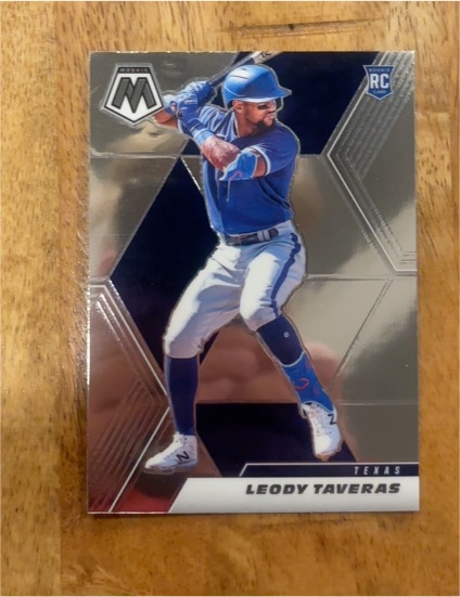 2021 Panini Mosaic #219 Leody Taveras — front