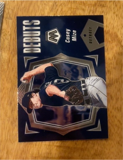 2021 Panini Mosaic Debuts #PD13 Casey Mize — front