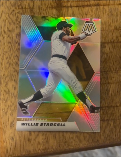 2021 Panini Mosaic Silver Prizm #145 Willie Stargell — front