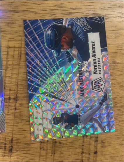 2021 Panini Mosaic #BF10 Yordan Alvarez Big Fly Mosaic Prizm — front
