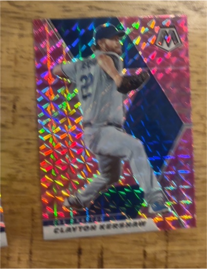 2021 Panini Mosaic #15 Clayton Kershaw — front