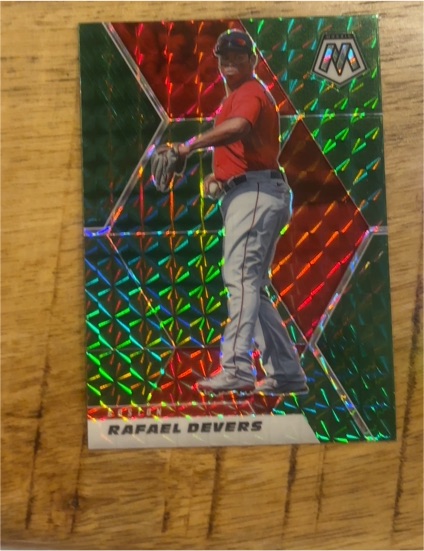 2021 Panini Mosaic #163 Rafael Devers — front
