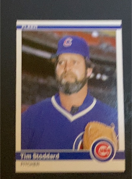 1984 Fleer Update #U-110 Tim Stoddard — front