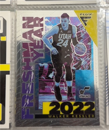 2022-23 Panini Flux #12 Walker Kessler Freshman Year — front