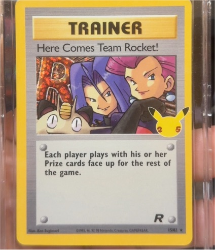 2021 Pokémon Celebrations: Classic Collection #15 Here Comes Team Rocket! — front