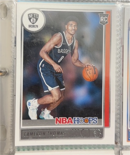2021-22 Panini NBA Hoops #231 Cameron Thomas — front