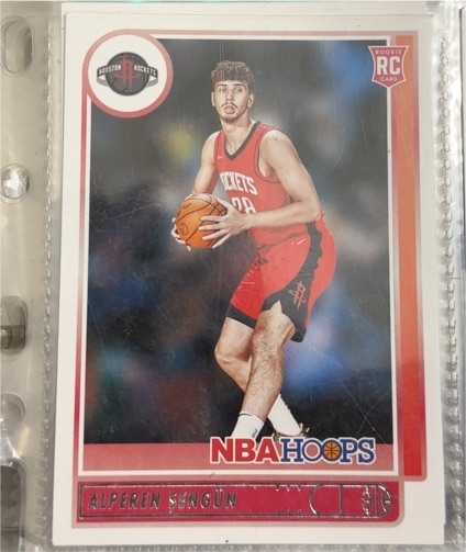 2021-22 Panini NBA Hoops #204 Alperen Sengun — front
