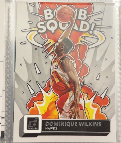 2022-23 Donruss #19 Dominique Wilkins Bomb Squad — front