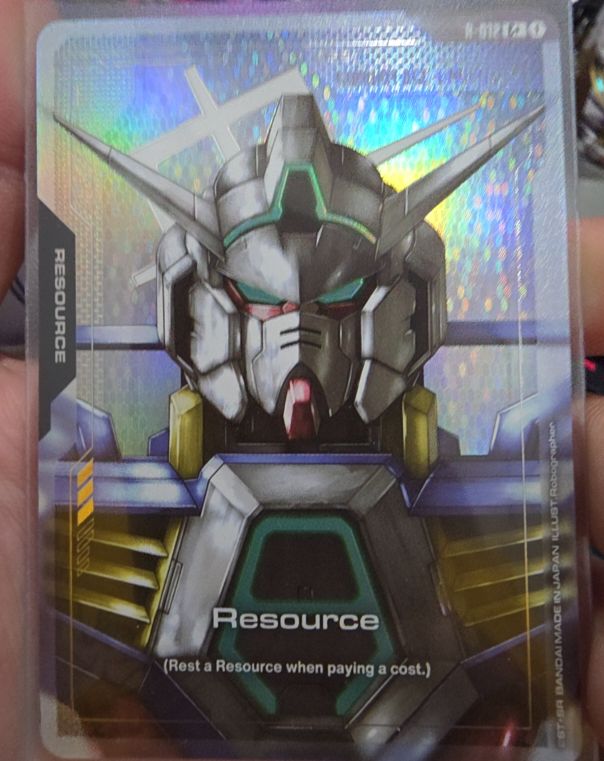 Gundam TCG Dual Impact #R-012 Resource Gundam AGE-1 Normal — front